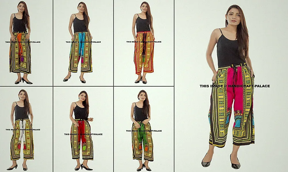 10 PC Großhandel Viel Dashiki Hose Unisex Herren und Damen Harem Indian Cotton
