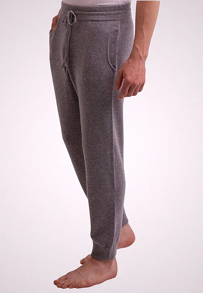 100% Kaschmir Herren Freizeithose, Jogginghose und Sporthose, ideale Freizeit...