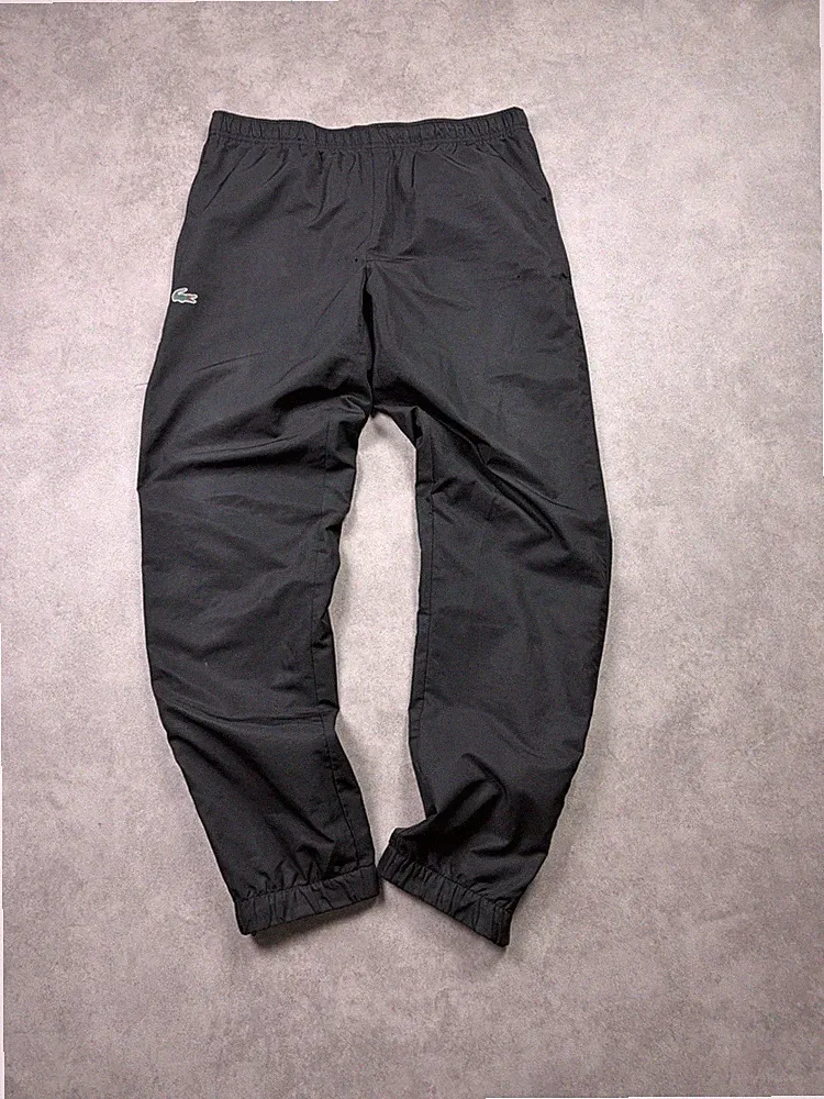 100%ORIGINAL LACOSTE SPORT JOGGING HOSE JOGGER GR.4/M SCHWARZ LOGO