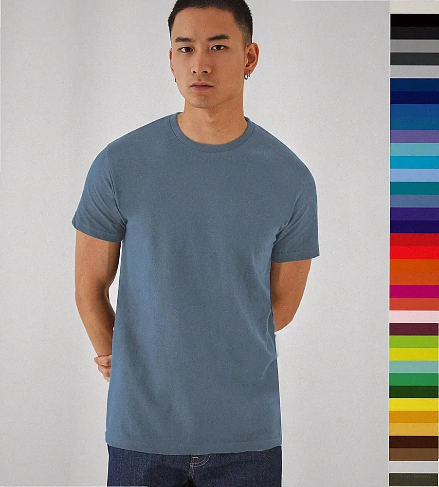 10er Pack Herren #E190 Regular Fit T-Shirt B&C Baumwolle ÖkoTex XS-5XL TU03T NEU