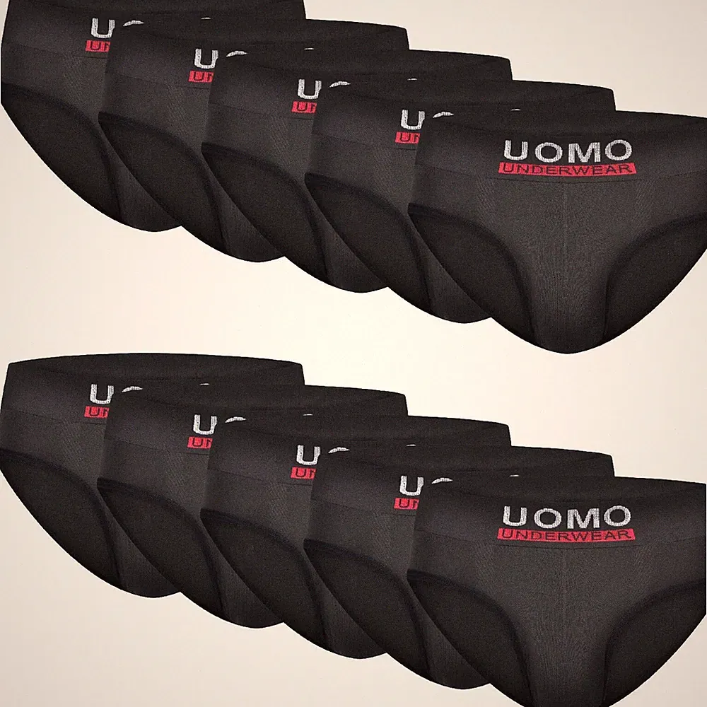 10er Pack Herren Slips Mikrofaser Unterhosen Seamless M/L oder XL/XXL Nahtlos