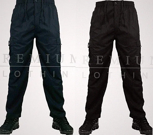 131 Herren THERMO gefütterte Hose uni ARBEITSHOSE Hose Fleecehose