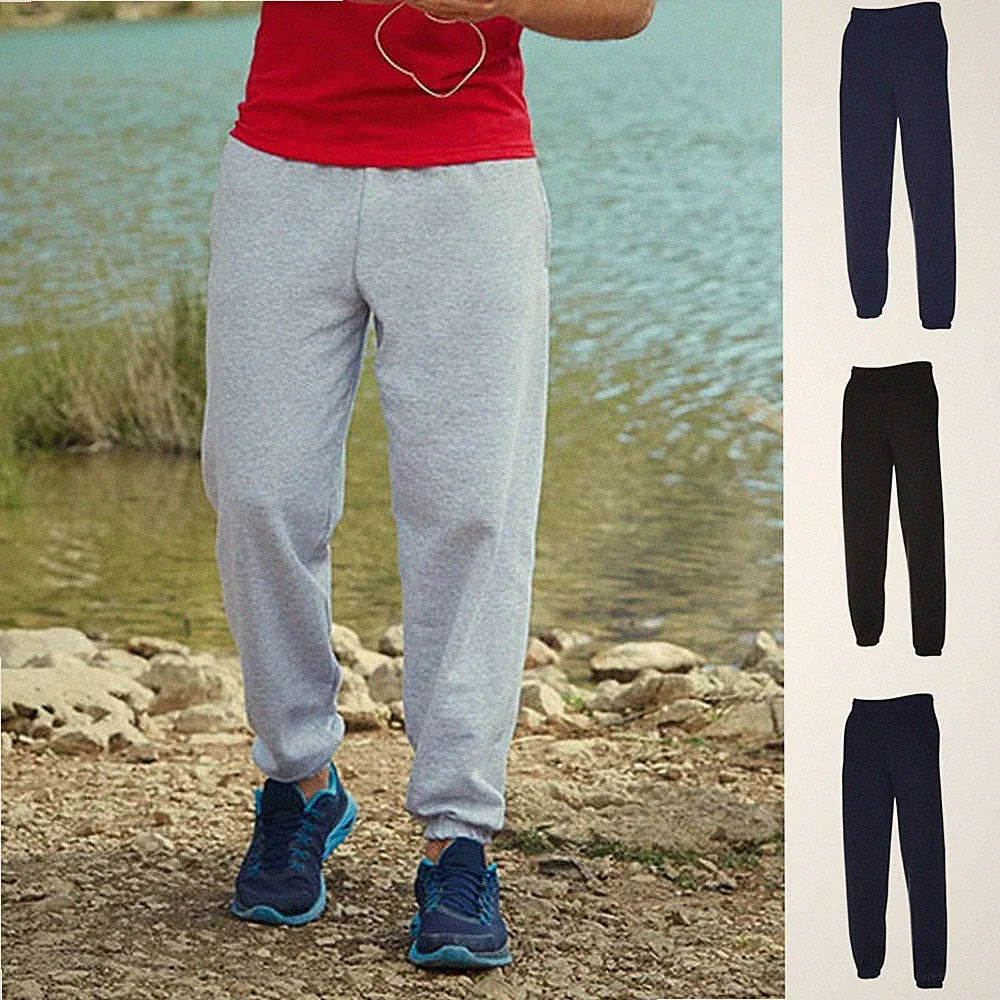 1a Fruit of the loom Jogginghose Herren Trainigshose Sporthose elastischer Bund
