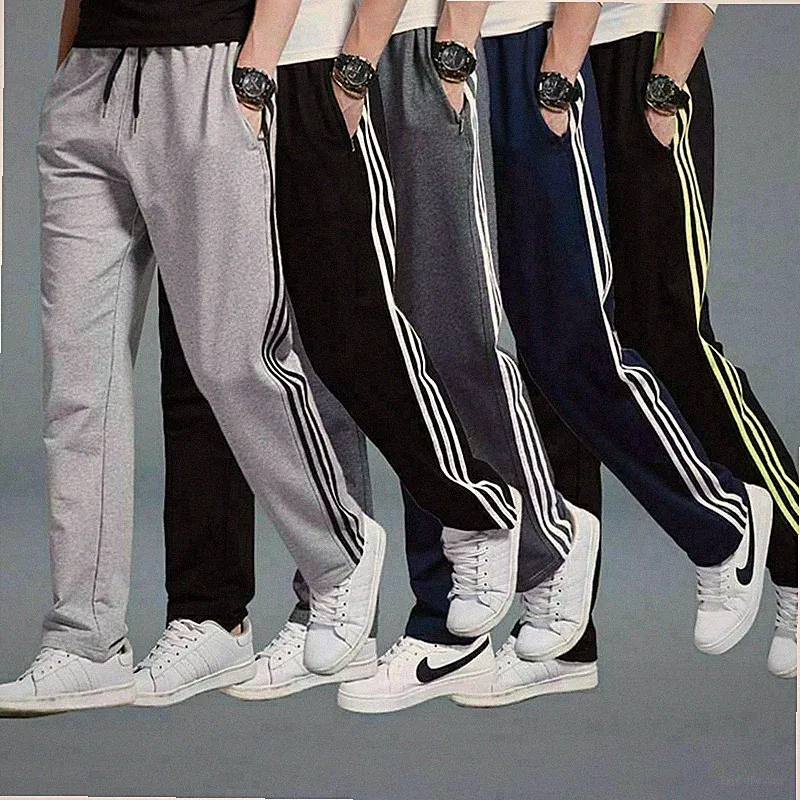 1x Herren Sweatpants Jogginghose Trainingshose Fitness Gym Training Hosen DE