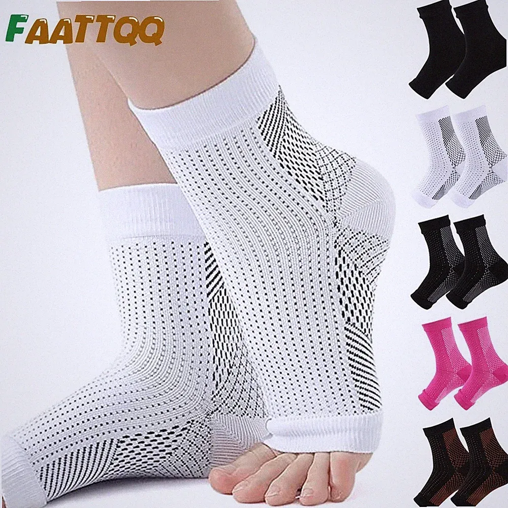 2 Paar Neuropathie-Socken für Damen und Herren, lindernde Kompressionssocken Neu