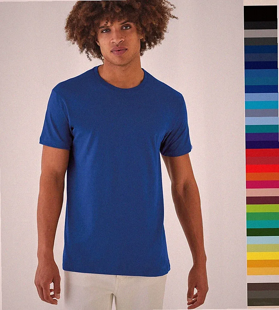 20 Stück Set Herren Regular Fit T-Shirt B&C E150 XS-5XL Baumwolle ÖkoTex TU01T N