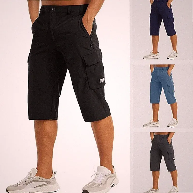 2026 NEU Herren Jogging Sporthose Short Bermuda Kurzhose Cargohose Kurze Hose