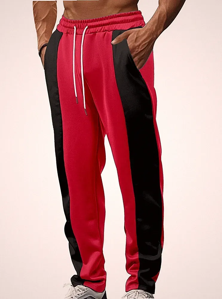 2026Herren Sweatpants Weites Bein Freizeithose Jogginghose Bequem Baggy Hosen