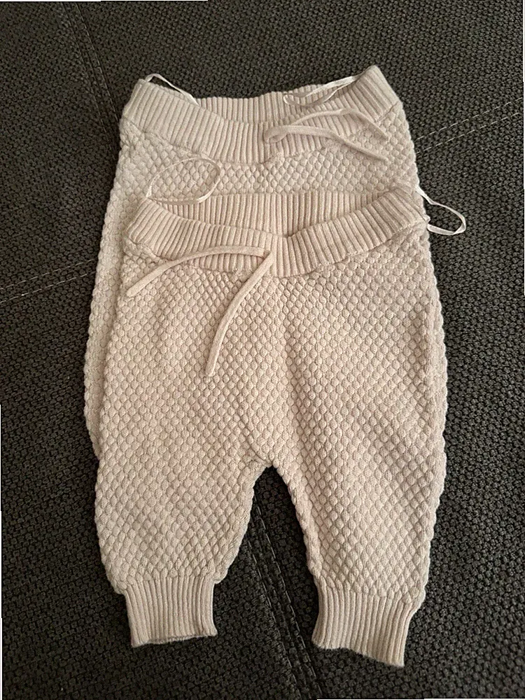 2x Leggins Rosa Größe 50 Zwillinge / Mädchen