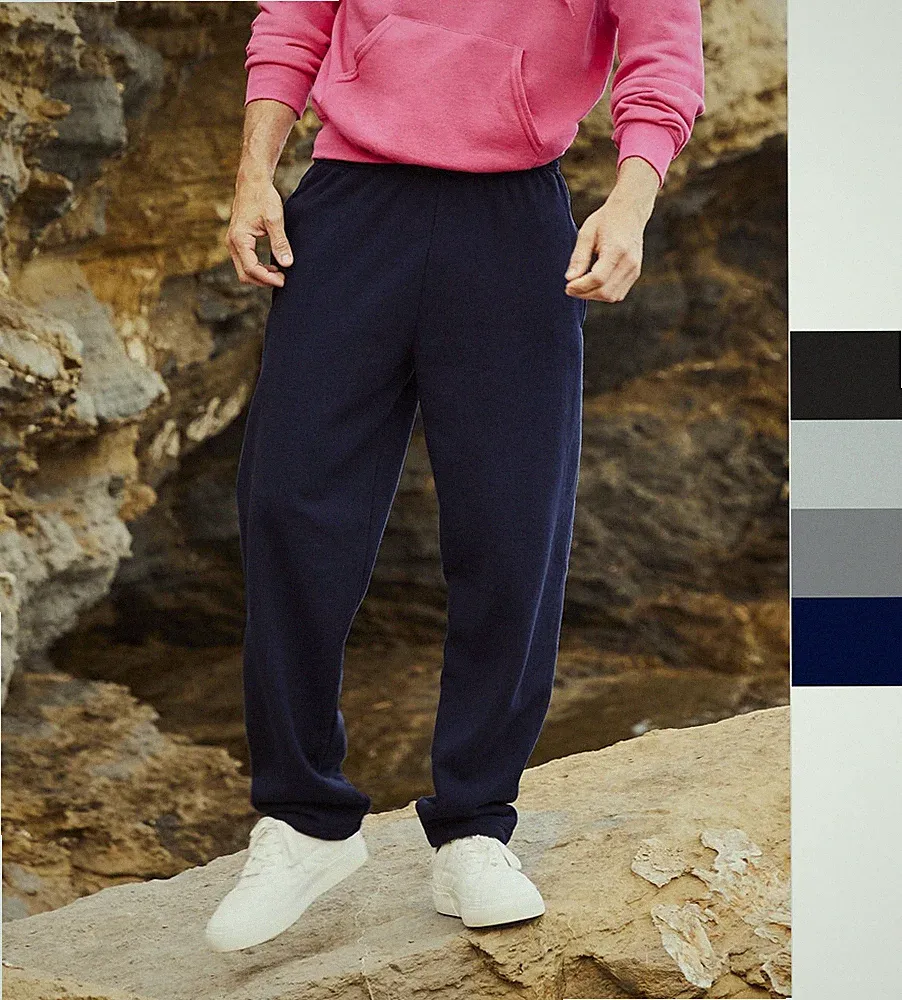 3er Pack Fruit of the Loom Herren Jogginghose Sweatpants S-2XL Open Leg 64-032-0