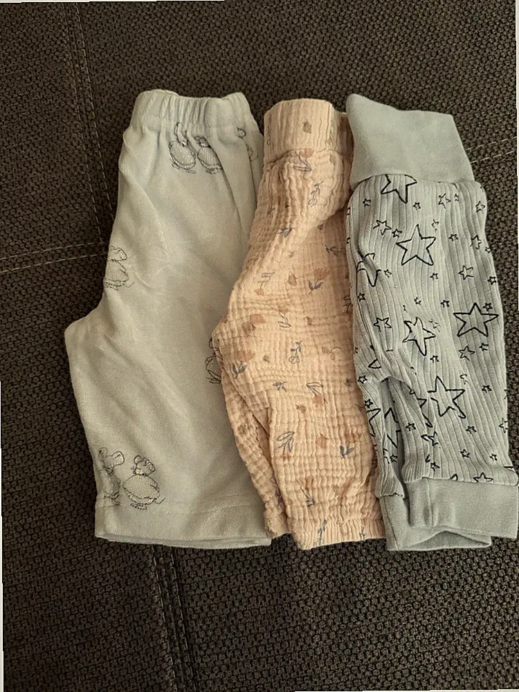3x Hosen Set Für Mädchen Größe 50