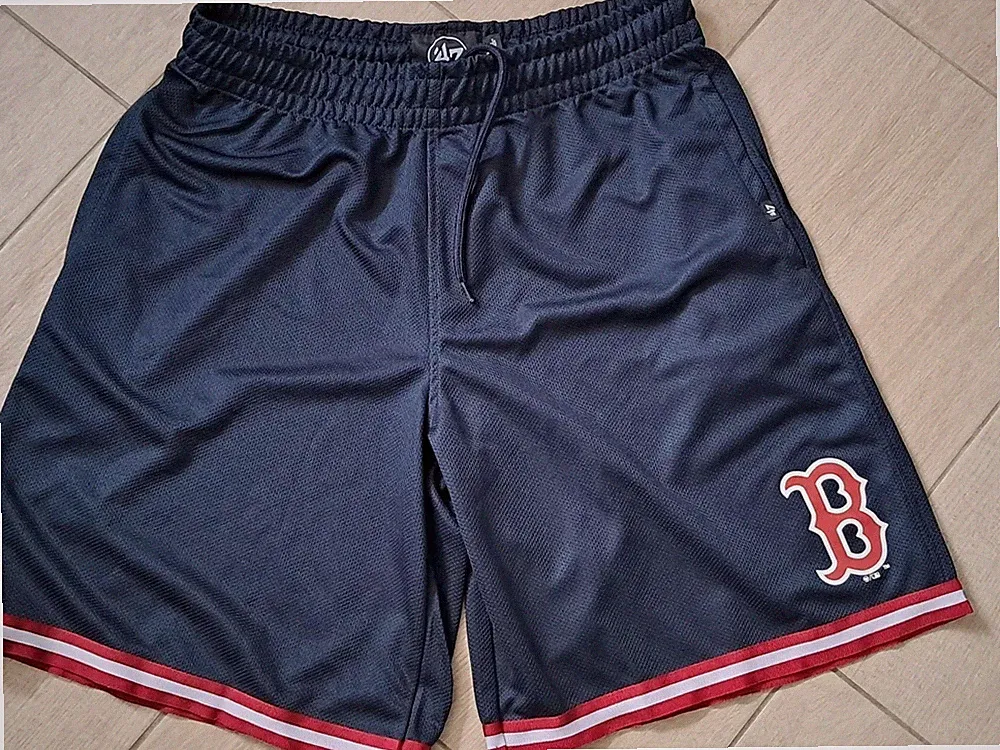 '47 Brand Herren Shorts New York Yankees Gr.L Jogginghose blau weiß rot