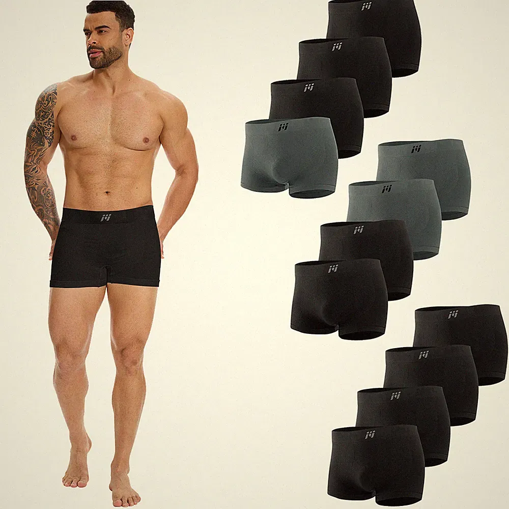 4er Herren Kompressionsshorts Baselayer Laufunterwäsche Fitness Unterhose