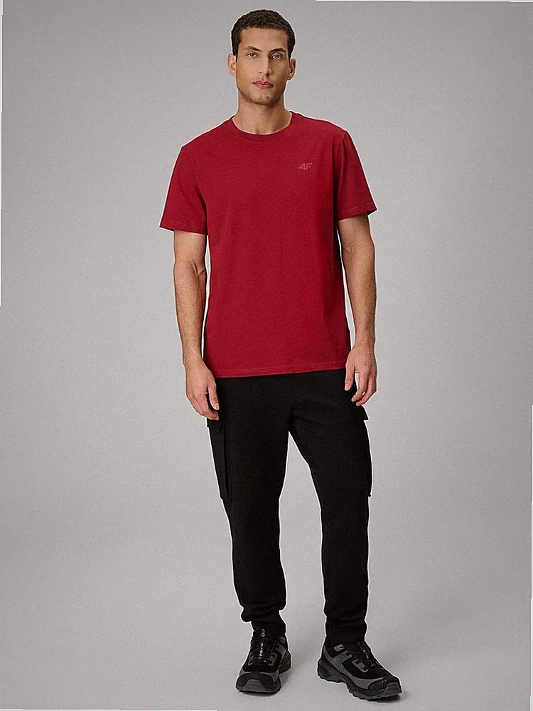 4F Herren Cargo-Jogginghose - schwarz 4FRSS26TTROM2029-20S