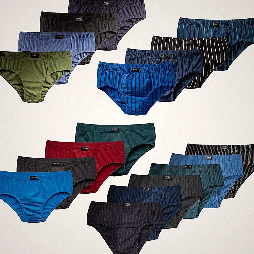 5-20 St. Herren Sportslips Unterhosen Slips Schlüpfer M- 10XL Übergrößen Briefs