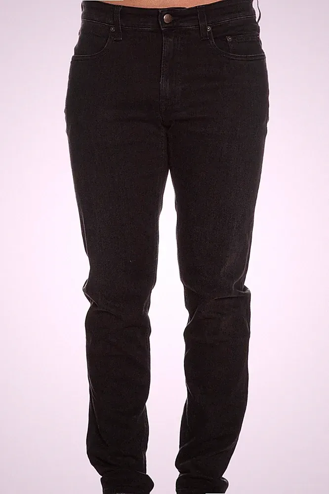 5 Pocket Jeans Denim Slim Fit SEVILLA Herren PALAZZO D0038QB schwarz