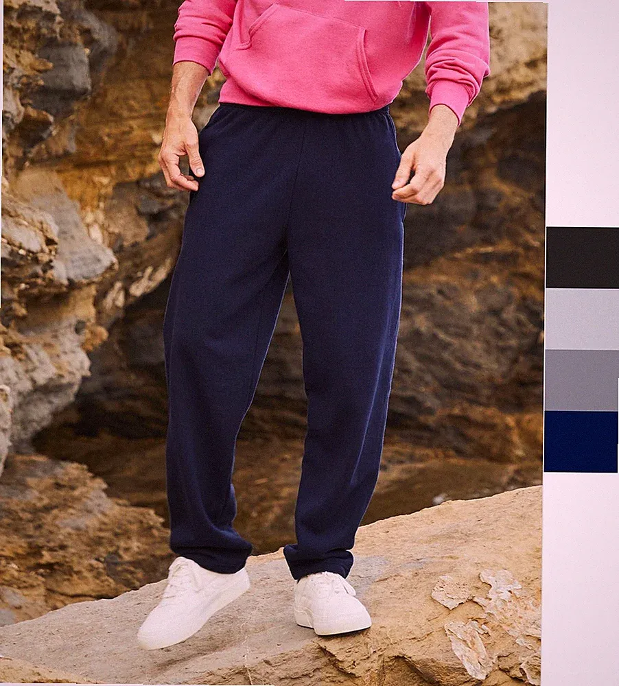 5er Pack Fruit of the Loom Herren Jogginghose Sweatpants S-3XL Open Leg 64-032-0