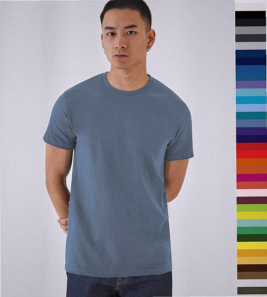 5er Pack Herren #E190 Regular Fit T-Shirt B&C Baumwolle ÖkoTex XS-5XL TU03T NEU