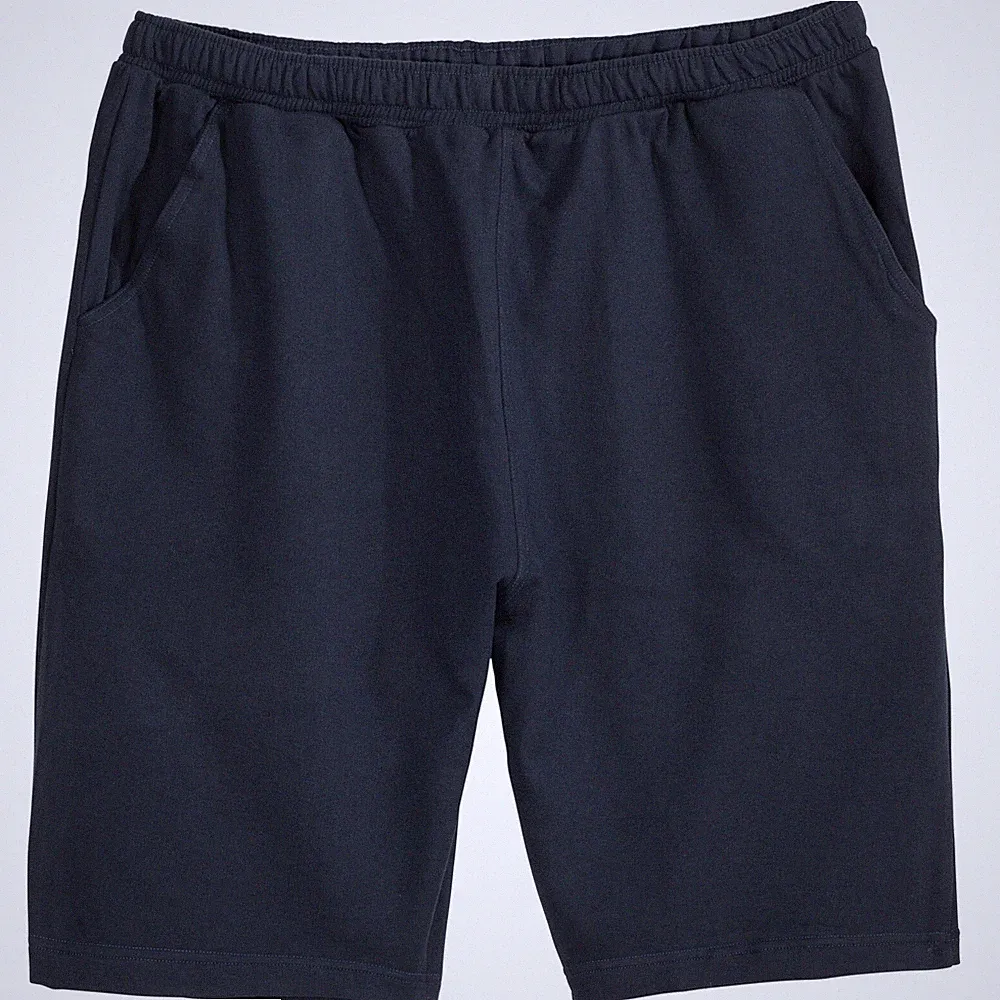 Adamo Fashion kurze Jogginghose navy Übergröße 2XL-14XL, 100% Baumwolle, bequem
