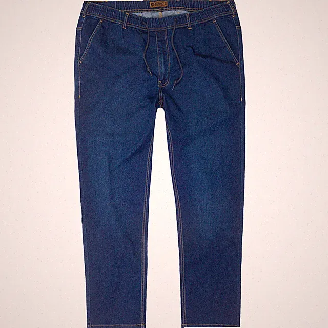 Adamo xxl Hose Jeanshose mit Gummizug Herren 199112 denim navy schwarz 12xl