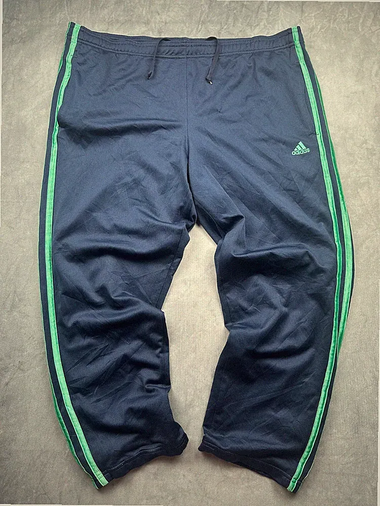 Adidas 3/4 Jogginghose/Trainingshose Gr. L blau Fußball Sport