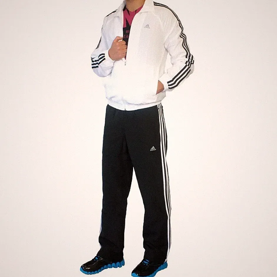 adidas 3S ESS Herren Trainingsanzug Track Suit Jogginganzug Sport Jacke Hose