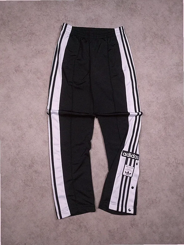 Adidas Adibreak Baggy Jogginghose | Schwarz | Gr.34 | Sehr Gut | Vintage