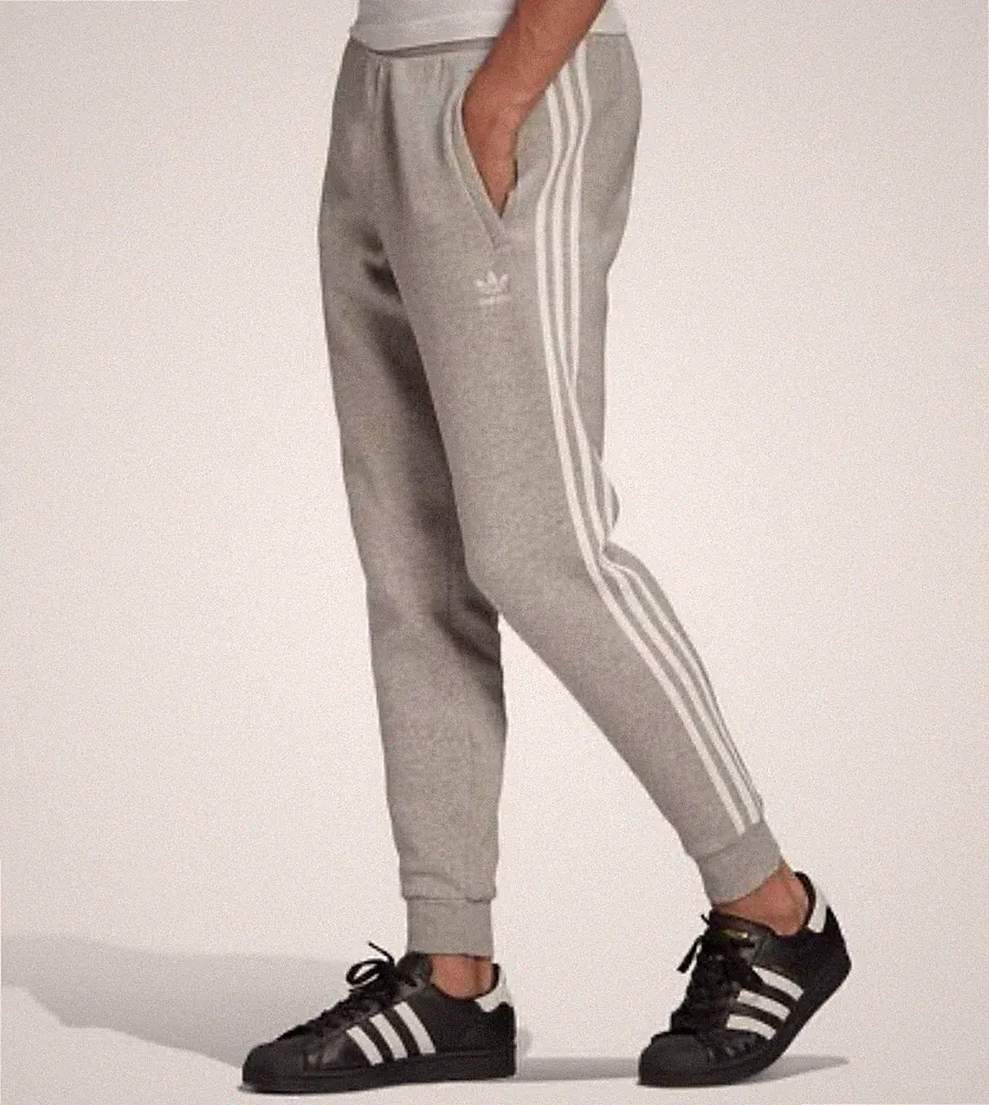 Adidas Adicolor Trainingshose / Jogginghose, grau, Gr. XS, Fitted Fit, NEU & OVP