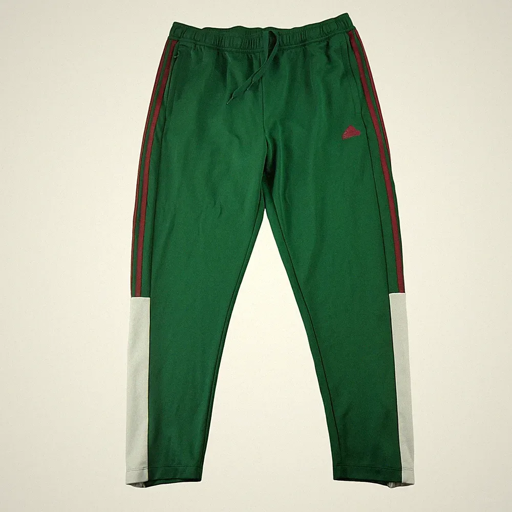 Adidas Adidas Herren Jogginghose Grün Größe XL #QWE1639