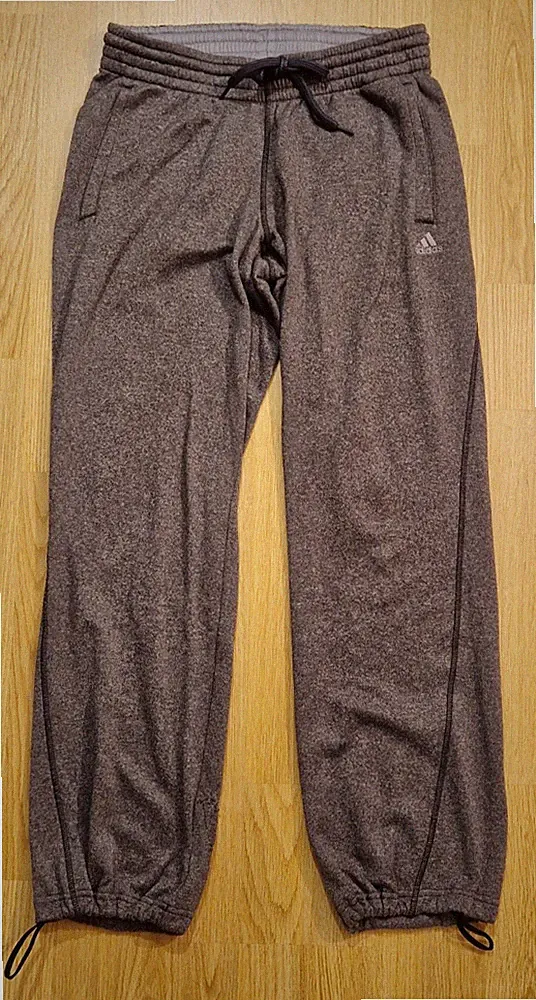 adidas climawarm Herren Gr.S 34-36 leichte Jogginghose grau (43)