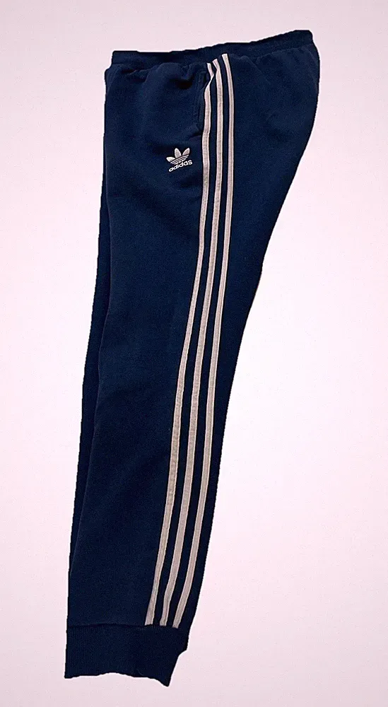 Adidas Damen M Herren S Jogginghose Blau Weiß Fitneß Freizeit Bequem BW ca35cm