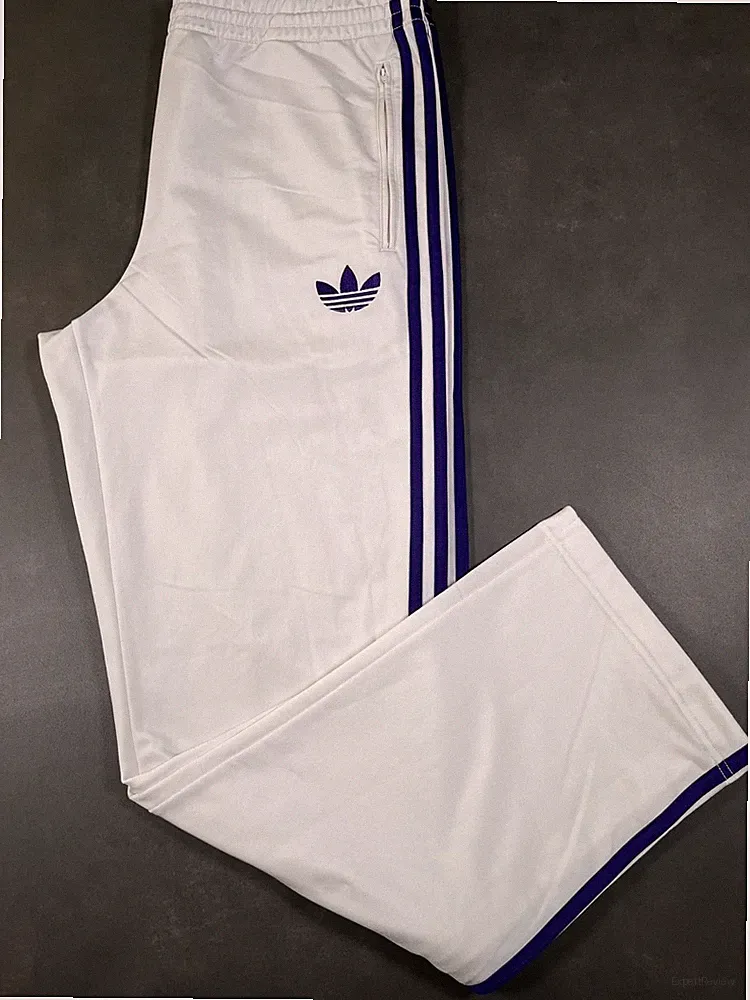 ADIDAS FIREBIRD OG Hose Tracksuit Trainingshose Weiß Lila Gr. M Retro Vintage