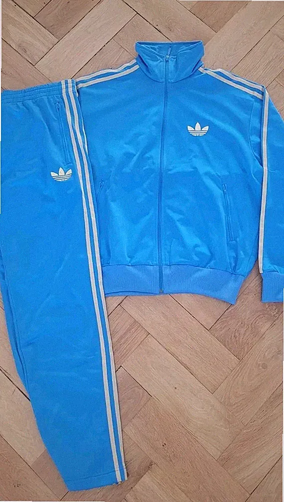 Adidas Firebird SAMPLE Trainingsanzug Jogging Full Tracksuit M 50 2006 Vintage