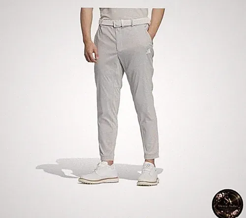[Adidas Golf] CLIMACOOL EX-STRETCH Sommer Jogginghose Golfhose für Herren grau