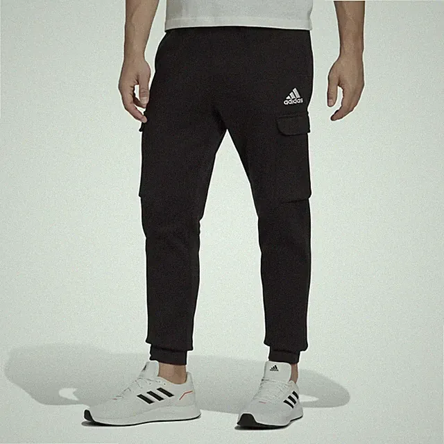 Adidas Herren Hose Cargo Baumwolle Plüsch Art. HL2226 Mod. M Felczy C Keuchen