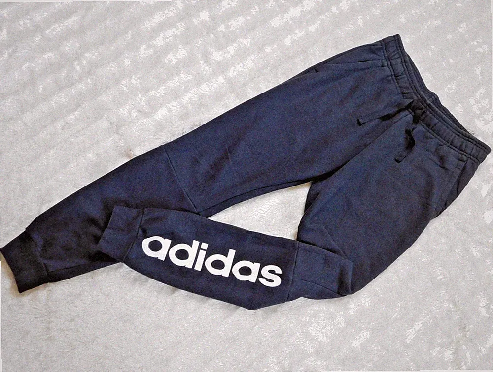 ADIDAS Herren Hose Sporthose Trainingshose Jogginghose Laufhose Schwarz Größe S