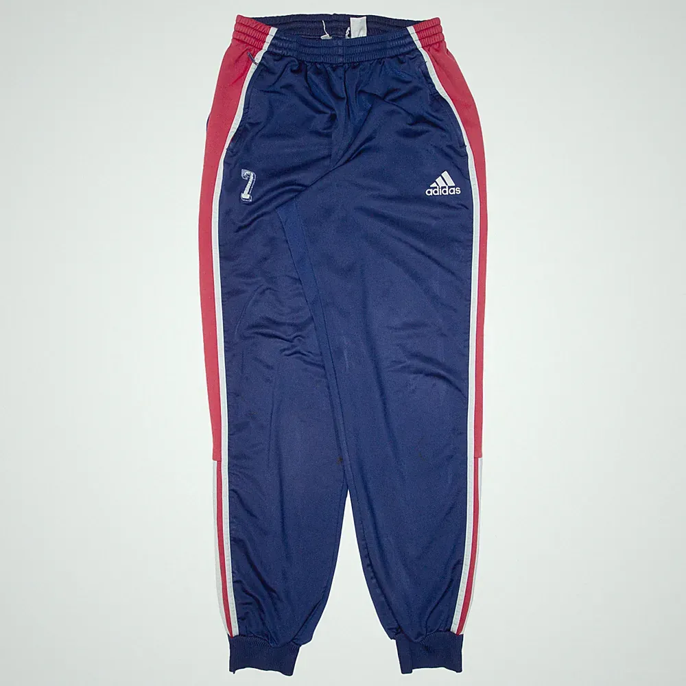 ADIDAS Herren Jogginghose Blau Tapered M W27 L31