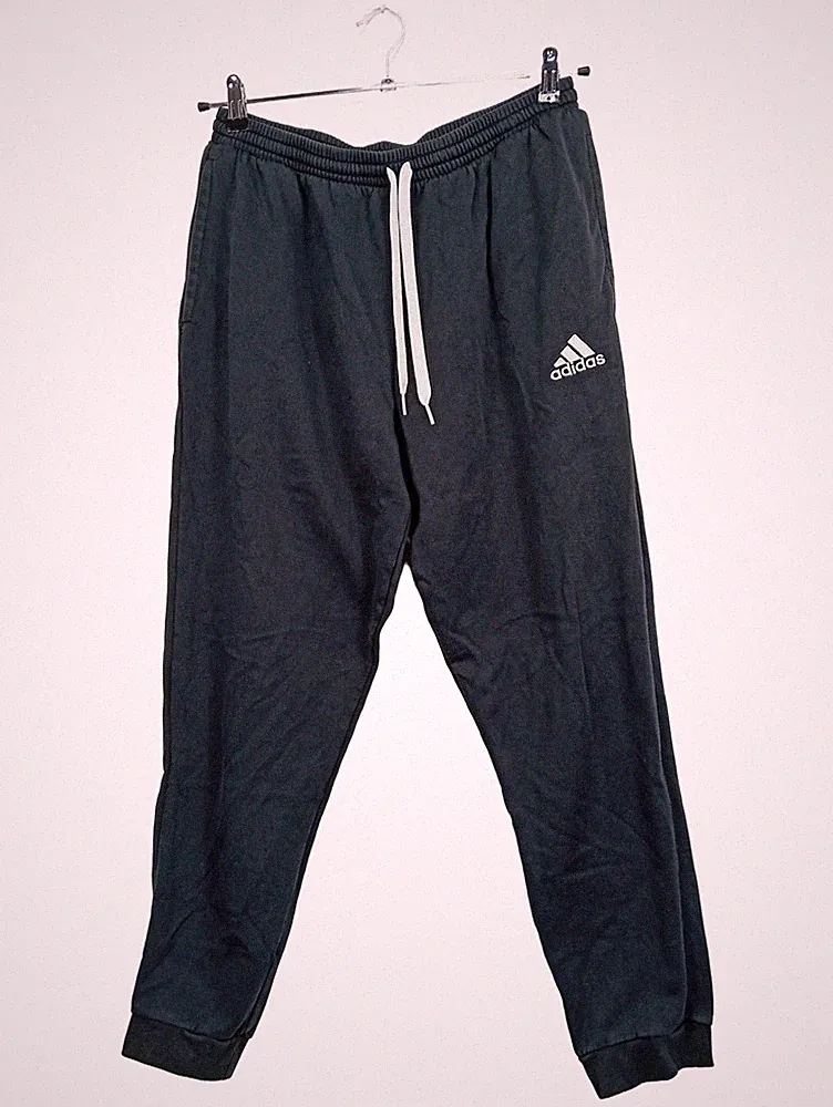 adidas Herren Jogginghose Gr. 50/L Schwarz Sportlich