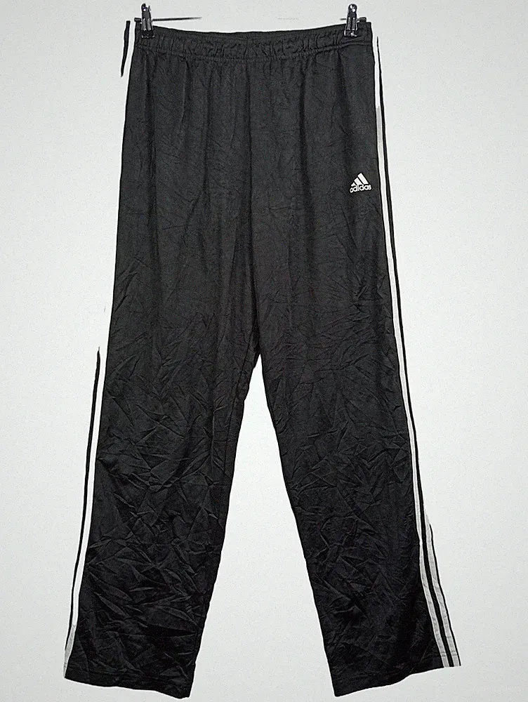 Adidas Herren Jogginghose Gr. 50/L Schwarz Sportlich