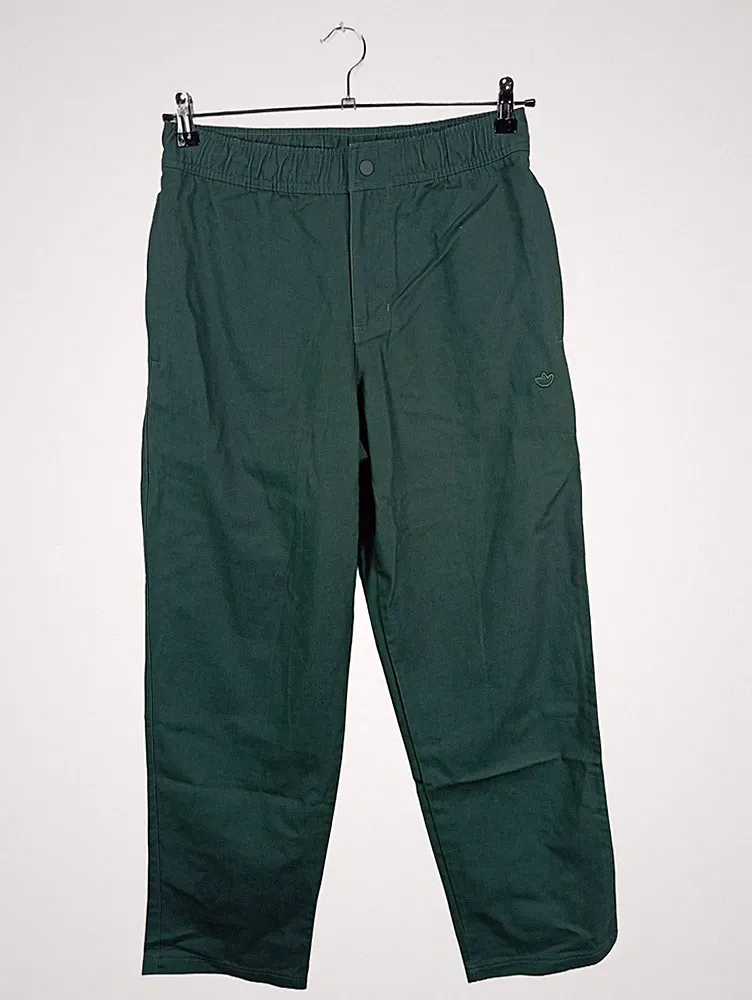 ADIDAS Herren Jogginghose Grün Gr. S Sport Freizeithose Baumwolle