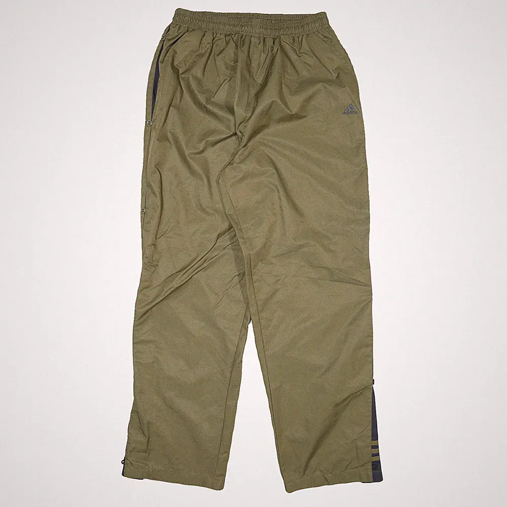 ADIDAS Herren Jogginghose Khaki & Marineblau Regular Konisch L W28 L30
