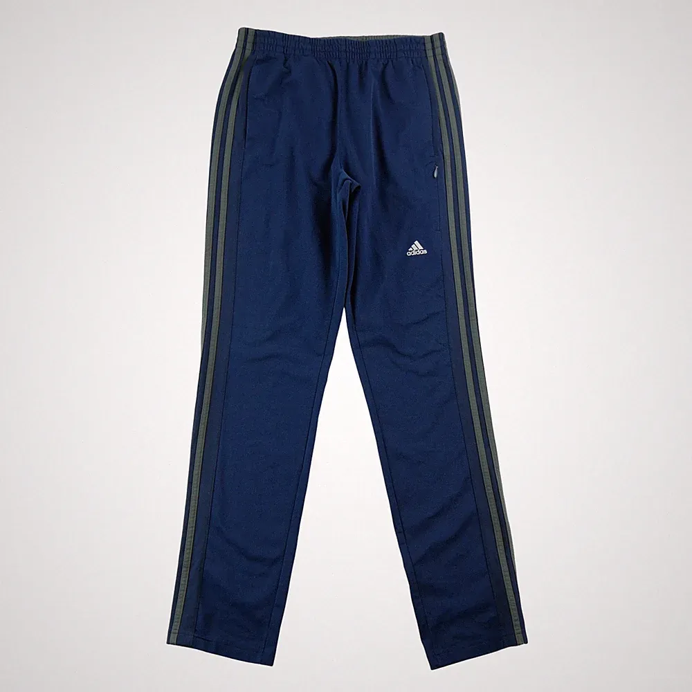 Adidas Herren Jogginghose mit Reißverschlusstaschen Größe M #QWE0095