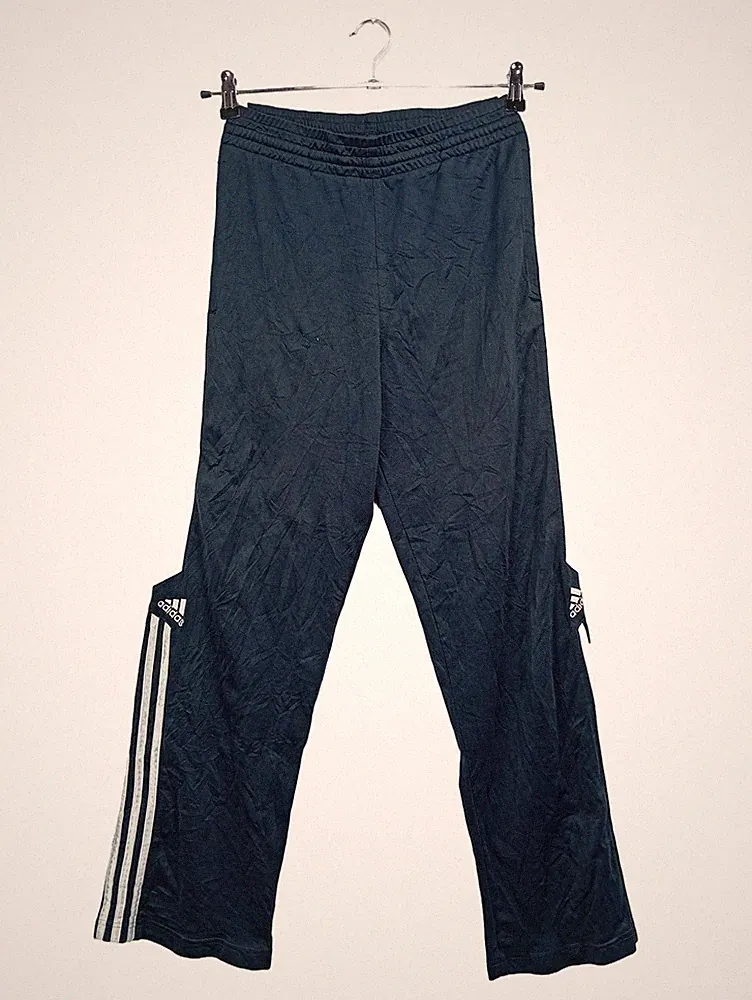 Adidas Herren Jogginghose Trainingshose Gr. 46/S Blau Sportlich
