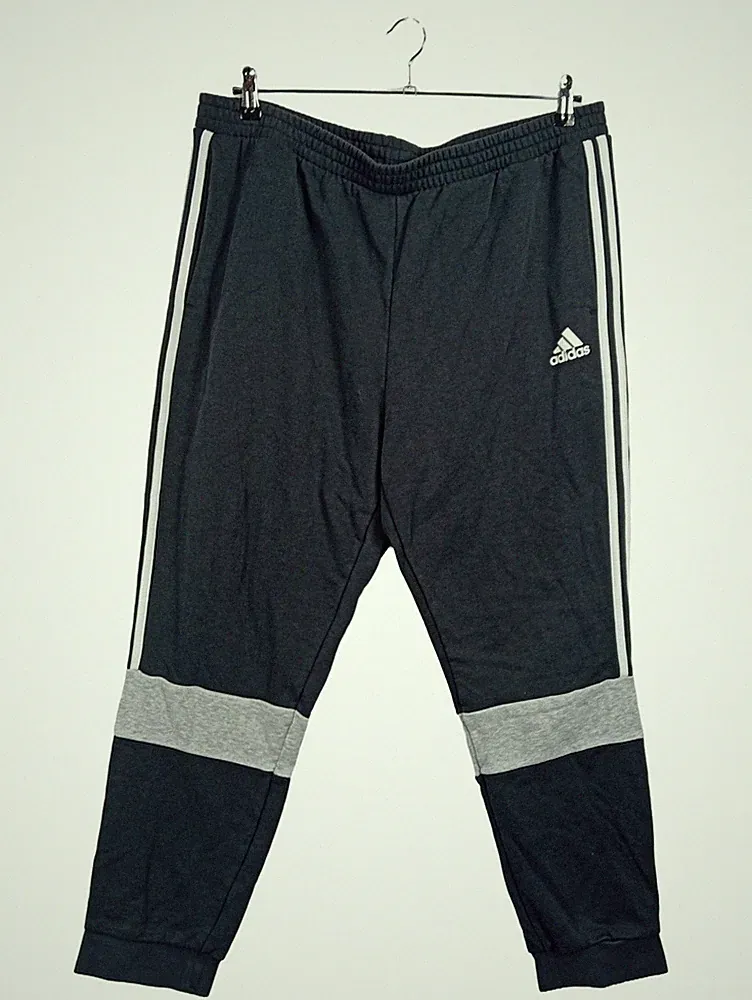 ADIDAS Herren Jogginghose Trainingshose Grau Gr. 2XL Sportlich