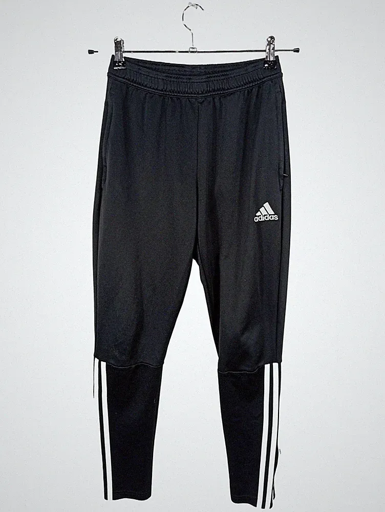 adidas Herren Jogginghose Trainingshose Schwarz Gr. S 46 Sportlich 3 Streifen