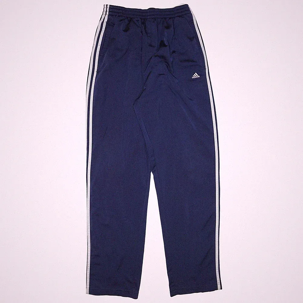 ADIDAS Herren Jogginghosen Navyblau Weiß XL W27 L31 Klassisch Regulär Fit