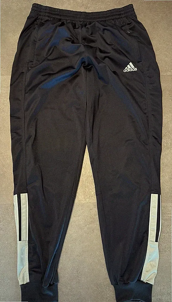 adidas Herren Männer Vintage Jogginghose Sporthose Fußball Gr. D7 UK 42/44 F 186