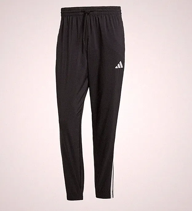 adidas Herren Sport Trainings Hose 3S Wind M 3S WV TC PT AEROREADY Schwarz Neu