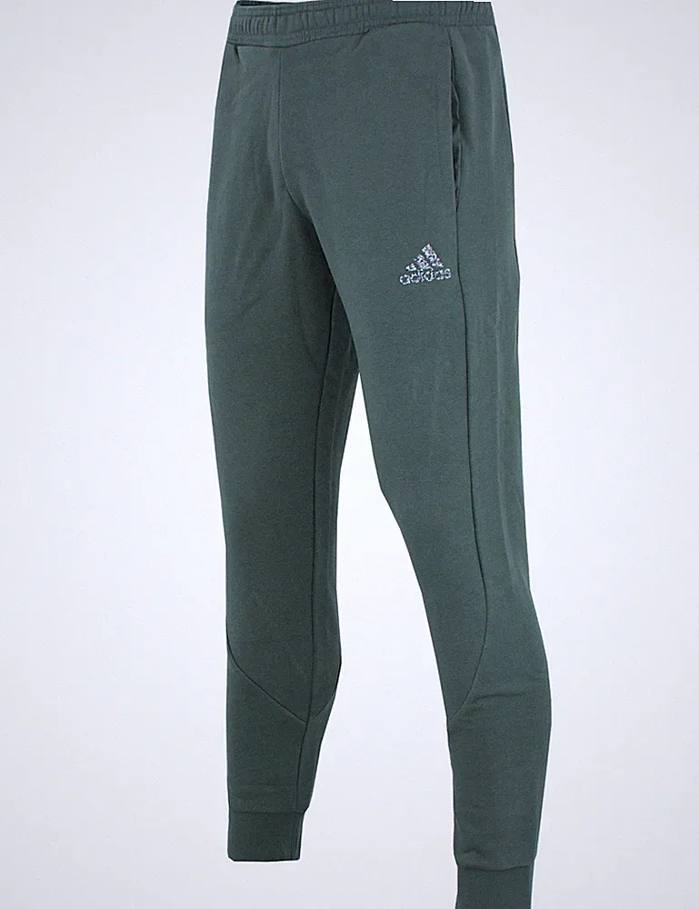 adidas Herren Stadium Sweathose Jogginghose Trainingshose Fleece Tapered grün