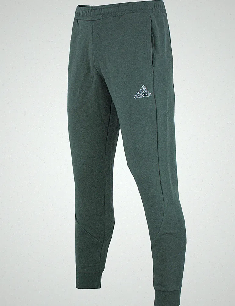 adidas Herren Stadium Sweathose Jogginghose Trainingshose Gr.L Tapered grün